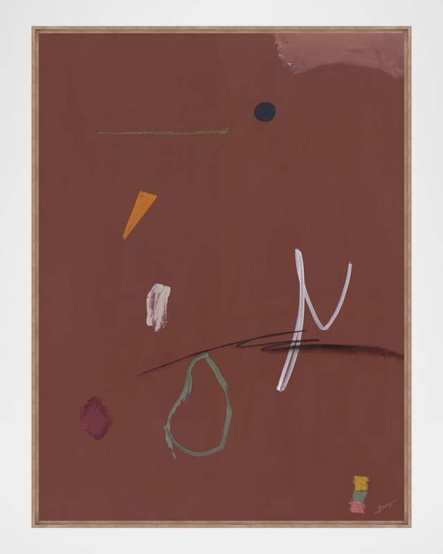 "Particles I" Framed Giclee by Bobby Berk, 37.25" x 49.25"